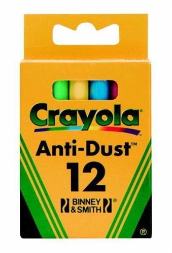 Kreda niepyląca kolorowa 12 kolorów CRAYOLA