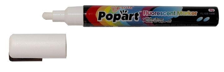 Marker kredowy 8g biały D.RECT