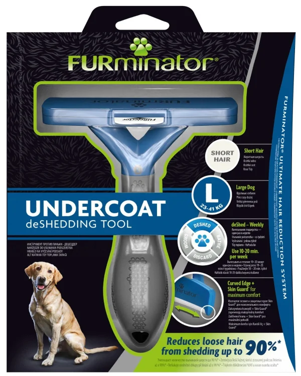Furminator dla psów krótkowłosych - Large