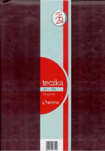 Teczka A4 706 brązowa ANTRA