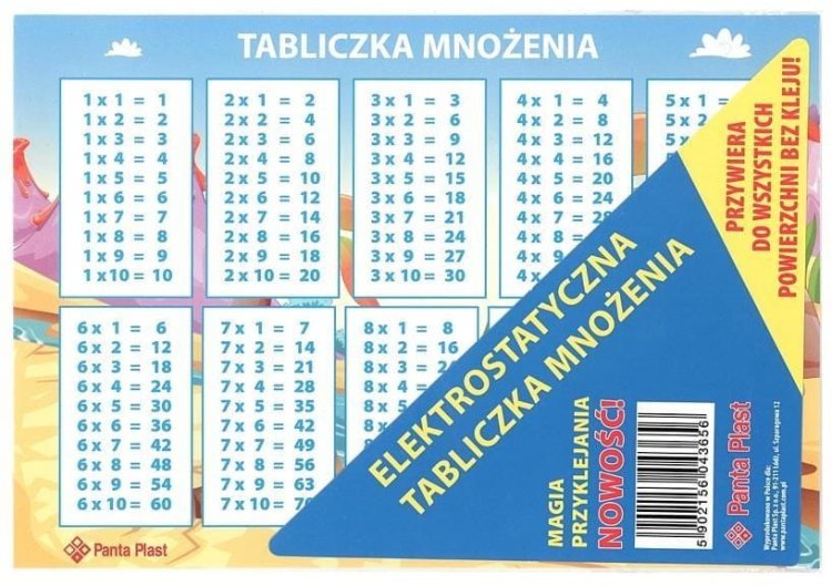 Elektrostatyczna tabliczka mnożenia