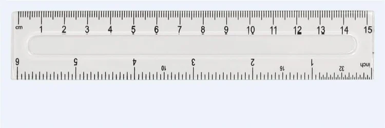 Linijka plastikowa GR-801-15cm FIORELLO