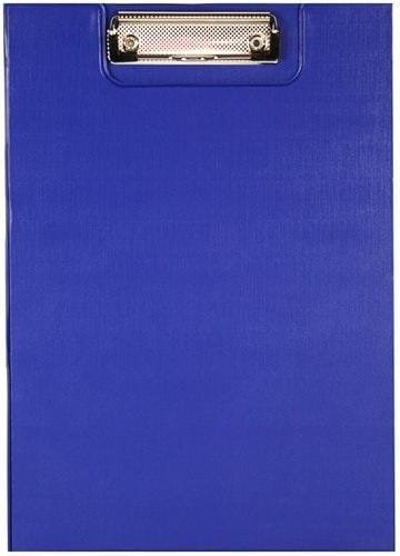 Deska A5 PVC z klipsem i okładką niebieska D.RECT