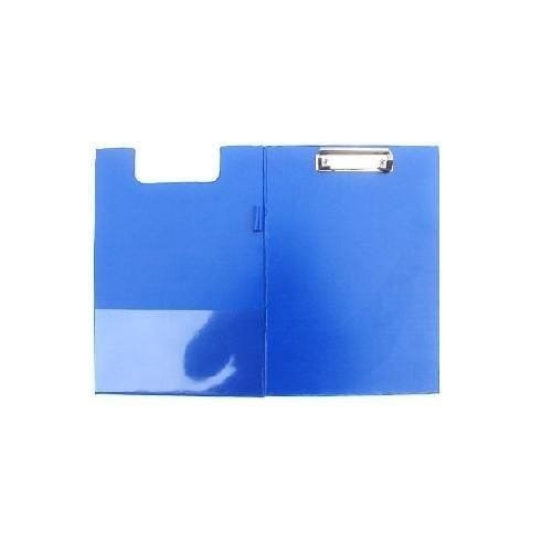 Deska A4 PVC z klipsem i okładką niebieska D.RECT