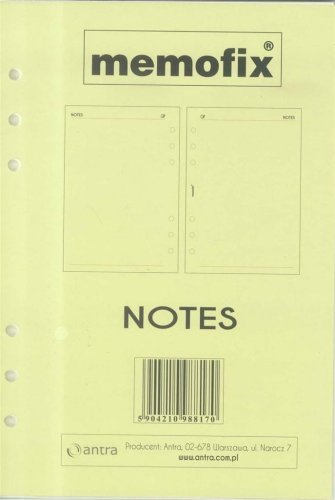 Wkład do organizera MEM/A5 Notes ANTRA