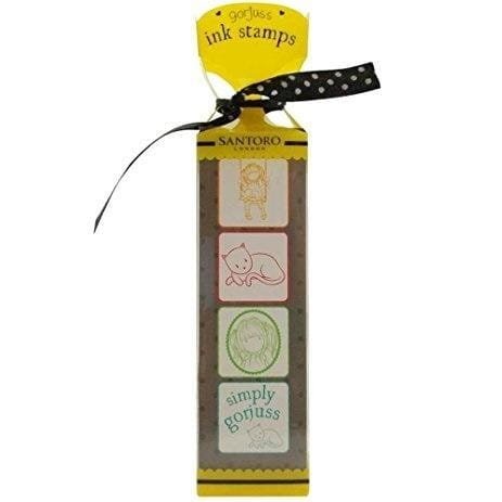 Zestaw stempli z tuszem - Ruby (Yellow)