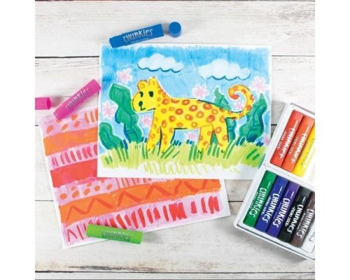 Farby w kredce Chunkies Paint Sticks 12 sztuk