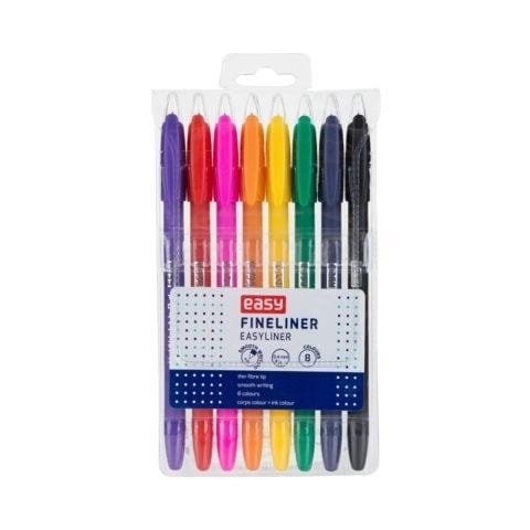 Cienkopis 8 kolorów EASY