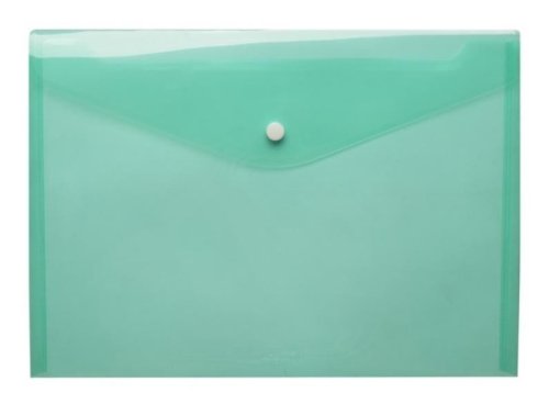 Teczka kopertowa A4 zielona D.RECT