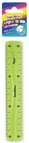 Linijka flexi 15cm BAMBINO