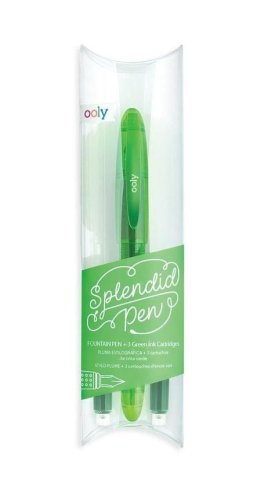 Pióro wieczne Splendid zielone + 3 naboje
