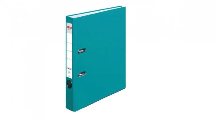 Segregator A4 5cm PP turkusowy karaibski Q file