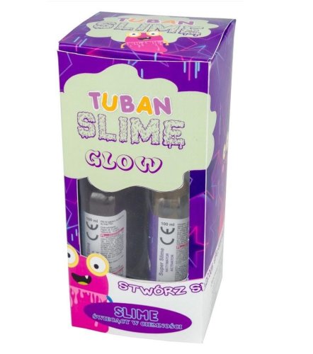 Zestaw Diy Super Slime Glow in the dark TUBAN