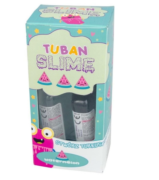 Zestaw Diy Super Slime Arbuz TUBAN