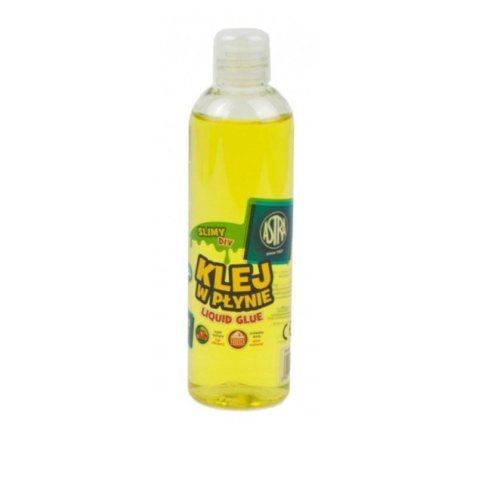 Klej w płynie transparentny żółty 250ml ASTRA