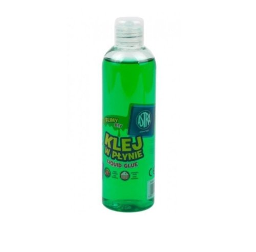 Klej w płynie transparentny zielony 250ml ASTRA