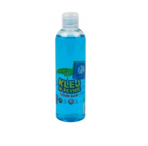 Klej w płynie transparentny niebieski 250ml ASTRA