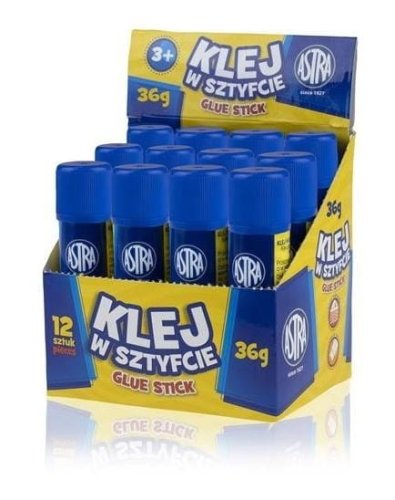 Klej w sztyfcie 36g (12szt) ASTRA