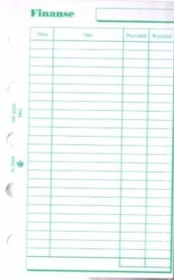 Wkład do organizera M Finanse ANTRA