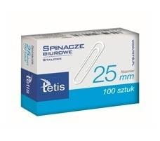 Spinacze biurowe 25mm 100szt. GS140-A