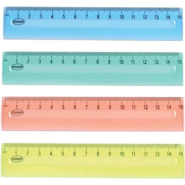 Linijka plastikowa 15cm
