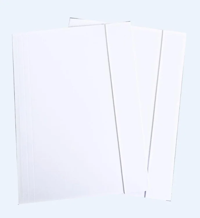 Teczka A4 biała z gumką (10szt)