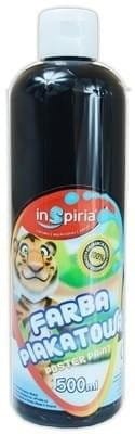 Farba plakatowa czarna 500ml