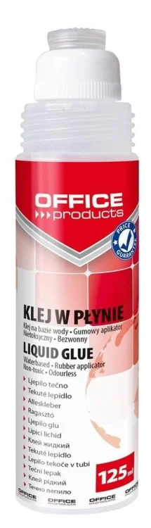 Klej w płynie biurowy transparentny 125ml (12szt)