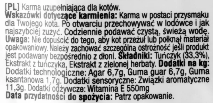 Przysmak CHURU Pops Tuńczyk dla kota 4x14g