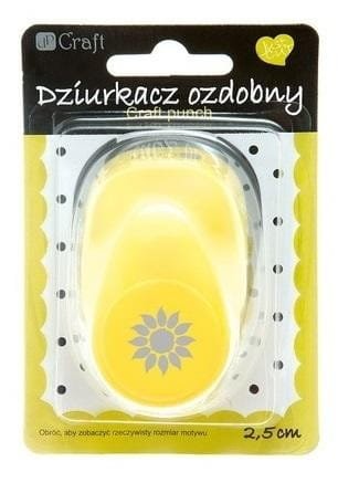 Dziurkacz ozdobny 2,5cm słonecznik