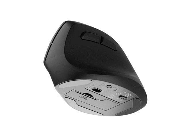 NATEC MYSZ WERTYKALNA CRAKE 2 BEZPRZEWODOWA BLUETOOTH 5.0+2.4GHZ 2400DPI CZARNA NMY-2048