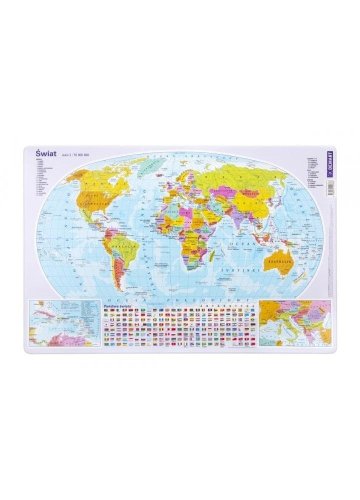 Podkładka na biurko świat