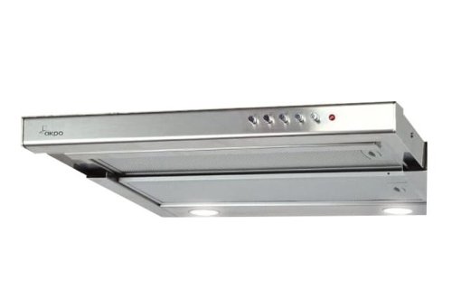 Okap podszafkowy teleskopowy AKPO WK-7 LIGHT 50 INOX (265,5 m3/h; 500mm; kolor inox)