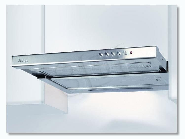 Okap podszafkowy teleskopowy AKPO WK-7 LIGHT 60 INOX (265,5 m3/h; 600mm; kolor inox)