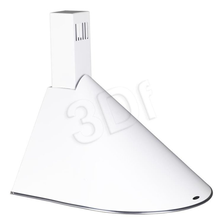 Okap kominowy AKPO WK-5 RONDO TURBO 50 BIAŁY (159,7 m3/h; 500mm; kolor biały)