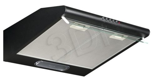 Okap podszafkowy AKPO WK-7 P 3050 CZARNY (159,8 m3/h; 500mm; kolor czarny)