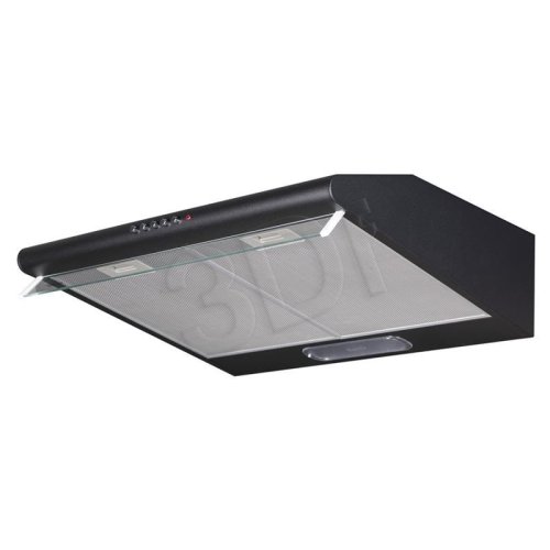 Okap podszafkowy AKPO WK-7 P 3060 CZARNY (159,8 m3/h; 600mm; kolor czarny)