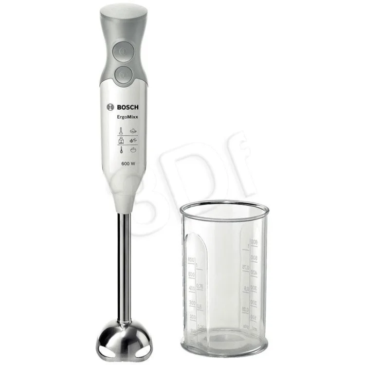 Blender ręczny BOSCH MSM66110 (600W; kolor biały, kolor szary)