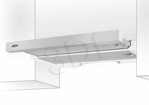 Okap podszafkowy teleskopowy AKPO WK-7 LIGHT ECO 50 BIAŁY (265,5 m3/h; 500mm; kolor biały)