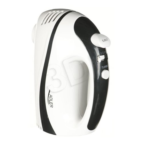 Mikser ręczny Adler AD 4205 (300W; kolor biały, kolor czarny)