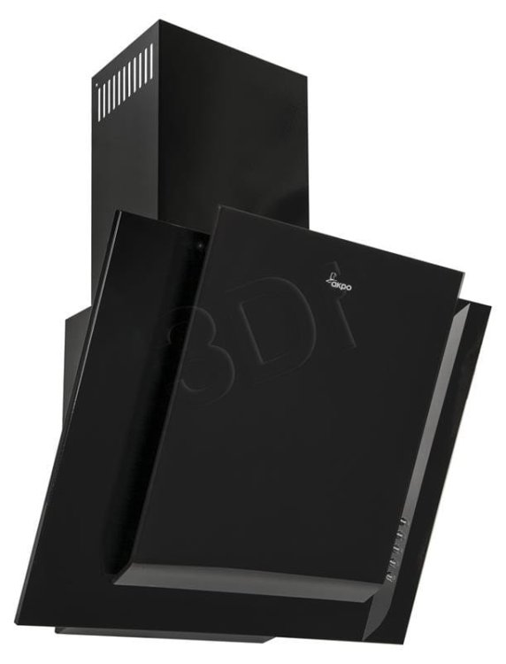 Okap kominowy AKPO WK-4 GRAND 50 CZARNY ECO (410,8 m3/h; 500mm; kolor czarny)