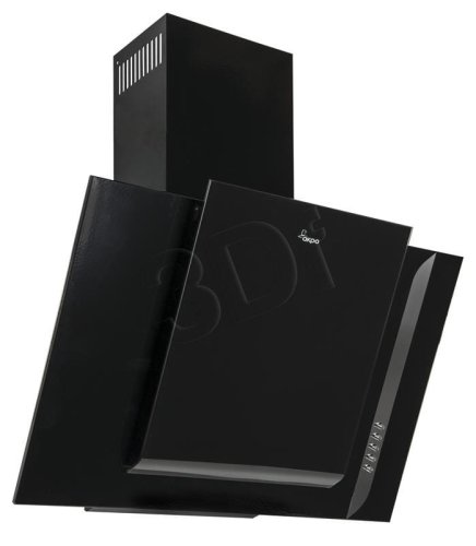 Okap kominowy AKPO WK-4 GRAND 60 CZARNY ECO (410,8 m3/h; 600mm; kolor czarny)