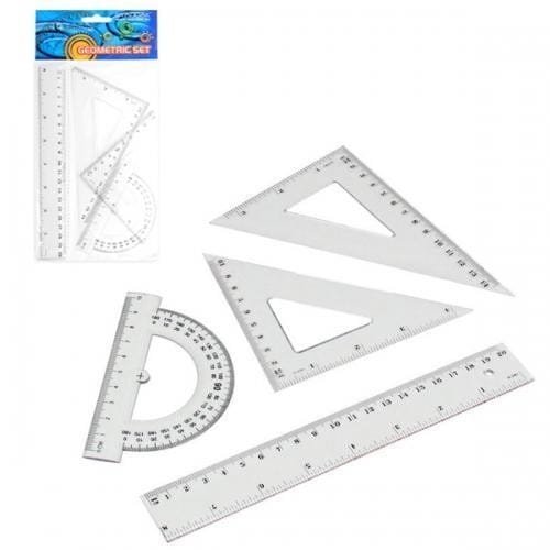 Zestaw geometryczny 4 elementy 20cm