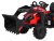 Pojazd Traktor Z Przyczepą 720-T Czerwony