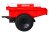 Pojazd Traktor Z Przyczepą 720-T Czerwony