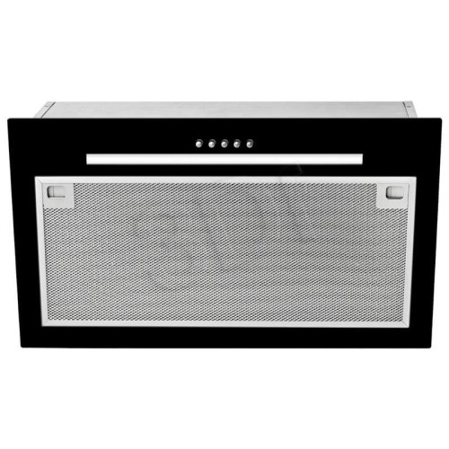 Okap podszafkowy TEKA GFG2 GLASS BLACK (334 m3/h; 550mm; kolor czarny)