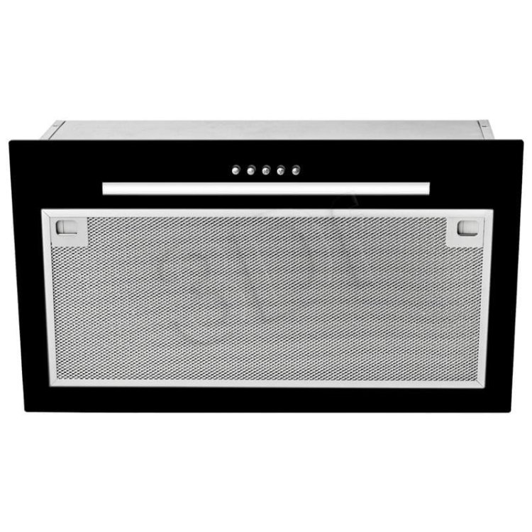 Okap podszafkowy TEKA GFG2 GLASS BLACK (334 m3/h; 550mm; kolor czarny)