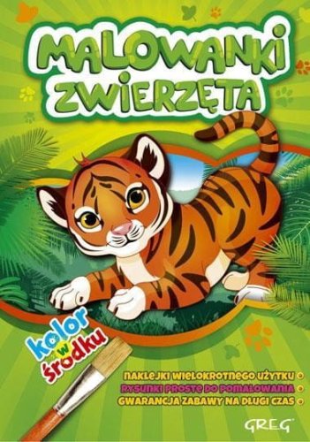 Malowanki - zwierzęta GREG