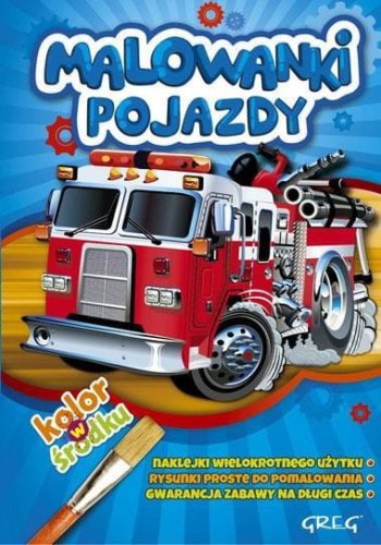 Malowanki - pojazdy GREG