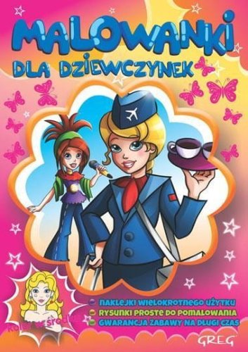 Malowanki dla dziewczynek GREG